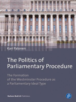cover image of The Politics of Parliamentary Procedure